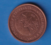 VATICAN 5 EURO CENT 2012 UNC PROBA SPECIMEN  - 1804