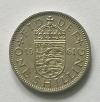 Velika Britanija 1 shilling kraljica Elizabeth II - Great Britain