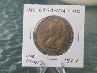 Velika Britanija one penny 1967 - Great Britain