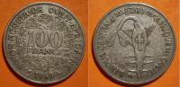 Western Africa (BCEAO) 100 francs, 1969 **/