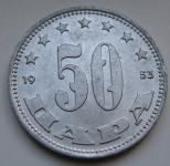 YUGOSLAVIA 50 PARA 1953