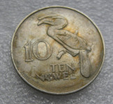 ZAMBIA 10 NGWEE 1968