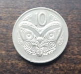 Novi Zeland 10 centi 1973