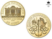 Zlatnik Philharmoniker 1/4unze 7,78g .999.9 (24k)