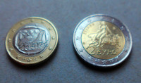 1 i 2 € - GRČKA - 2002. "S"