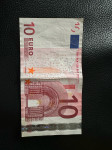 10 eura stara novčanica iz 2002.godine