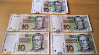 10 kuna, 5 novčanica iz 2012 godine