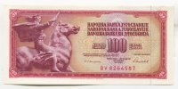 100 DINARA JUGOSLAVIJA 1986.g. UNC