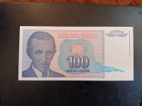 100 dinara Jugoslavija 1994.g.