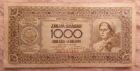 1000 dinara FNRJ 1946.