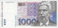 1000 Kuna - Ante Starcevic - novčanica (1000kn)