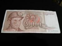 20000 Jugoslavenskih dinara novčanica