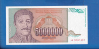 2047 - SFRY JUGOSLAVIJA 5000 000 DINARA 1993 UNC AB9507407