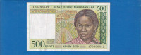 2052 - MADAGASCAR 500 FRANCS 1994 A70490042 SUPER KVALITET