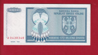 2055 - KNIN 100 000 000 DINARA 1993 UNC