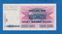 2062 - BOSNA 10 MILLION DINARA 1993  UNC