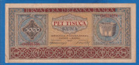 2070 -  HRVATSKA 5000 KUNA 1943  O0525534