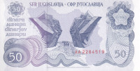 2112 - JUGOSLAVIJA 50 DINARA 1990 UNC AA2284519