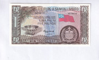 3008 - SAMOA 5 POUNDS 2021 UNC