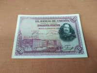 3016 / ŠPANJOLSKA 50 PESETAS 1928 / B2480191  XF++