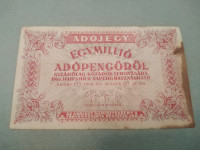 4015 - MAĐARSKA EGY MILLION PENGO 1946