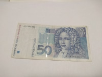 4249 - HRVATSKA 50 KUNA 1993 PRVO IZDANJE A1939830E