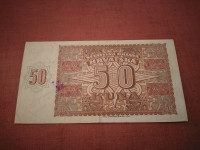 4664  -  HRVATSKA 50 KUNA 1941  J0348813
