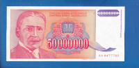 4953 - JUGOSLAVIJA 50 000 000 DINARA 1993 UNC