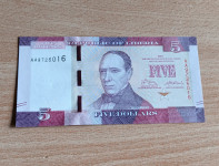 5 dolara, Liberija, 1016.g.