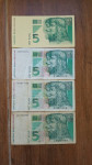 5 KUNA - BANKNOTE (FRANKOPANI)