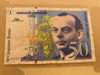 50 Francs Francuska 1994. (f)