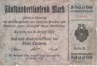 500 000 MARK CHEMNIH 1923