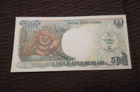 500 rupiah 1992 UNC