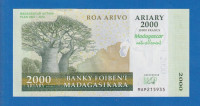 5138 / MADAGASKAR 10000 FRANCS 2012   / UNC / ORIGINALNA NOVČANICA