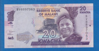 5143 / MALAWI 20 KWACHA 2019     / UNC / ORIGINALNA NOVČANICA