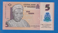 5176 /  NIGERIA 5 NAIRA 2020   / UNC / ORIGINALNA NOVČANICA