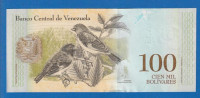 5223 /  VENEZUELA 100 BOLIVARES 2017 /  UNC / ORIGINALNA NOVČANICA