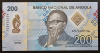 ANGOLA- 200 KWANZAS 2020. POLYMER