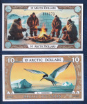 ARCTIC 10 ARCTIC ARTIK DOLLARS 2025 UNC