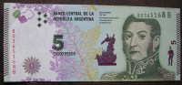 Argentina 5 Pesos 2015