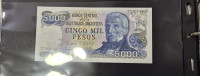 ARGENTINA 5000 pesos UNC Novčanica