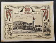 AUSTRIA- 50 HELLER 1920.