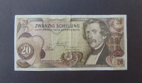 Austrija 20 Schiling 1967. - Carl Ritter Gega
