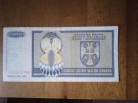 Banja Luka, 1 mil. D, 1993.