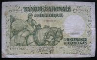 Belgija 50 Francs 1938