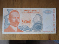 BiH, RS  5 mil. D, 1993.