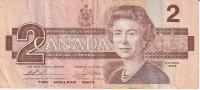 CANADA 2 DOLLAR 1986