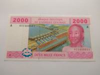 CENTRALNA AFRIKA GABON 2 000 FRANCS 2002 GODINA UNC