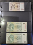 Congo 50 centimes 1997 Novčanica