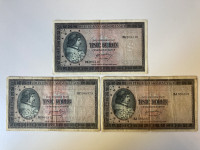 Čehoslovačka 1000 kruna Czechoslovakia 1945